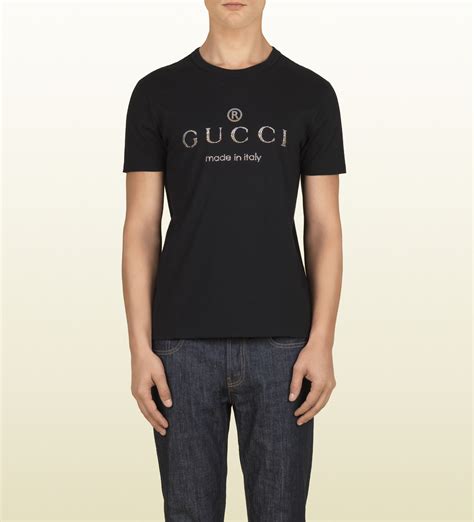 gucci crew neck t shirt|gucci t shirts for men.